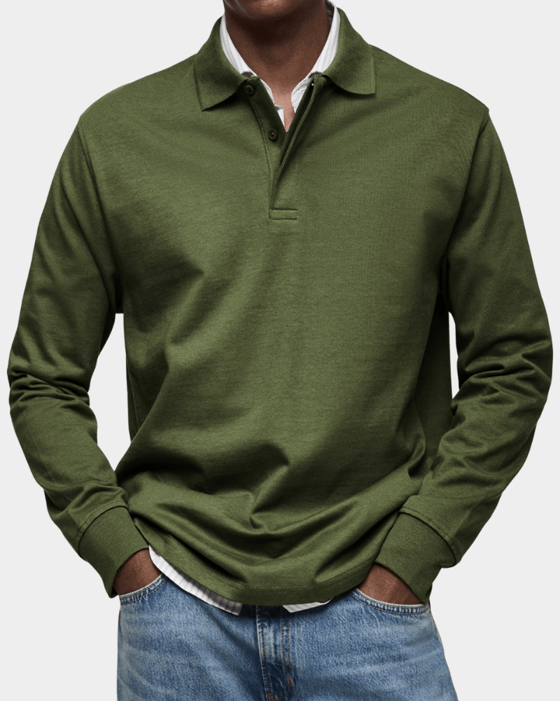 Polo de otoño elegante y cómodo
