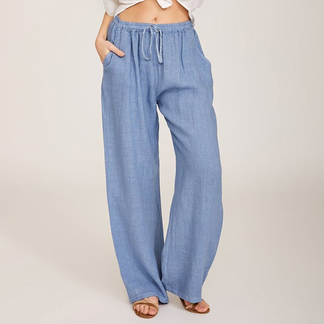 Amalfi | Pantalones cómodos con cordón, corte relajado