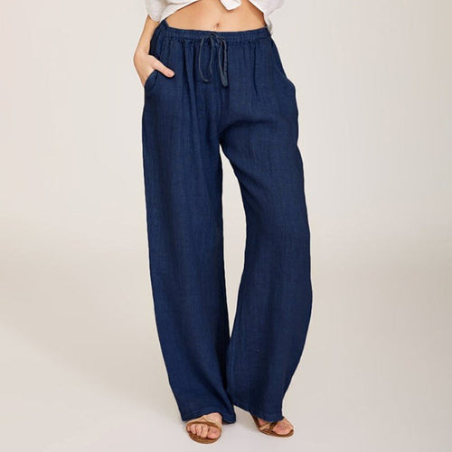 Amalfi | Pantalones cómodos con cordón, corte relajado