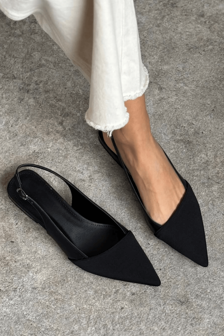 Bailarinas destalonadas elegantes, versátiles y chic