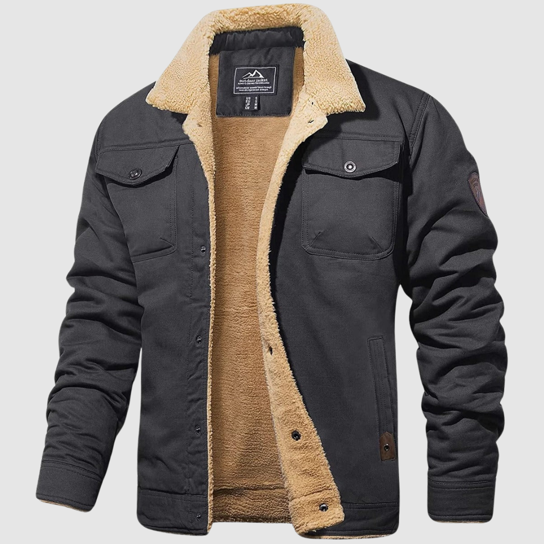 Chaqueta bomber masculina con carácter – Estilo atemporal y comodidad