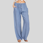 Amalfi | Pantalones cómodos con cordón, corte relajado
