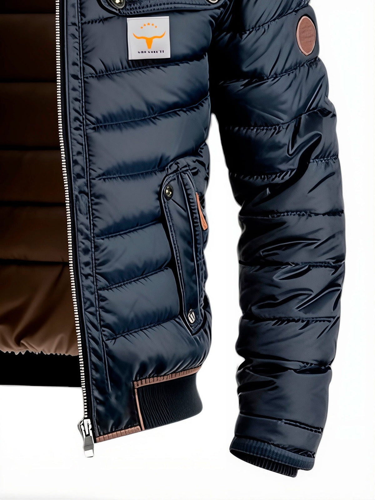Chaqueta de invierno acolchada, cálida y cómoda