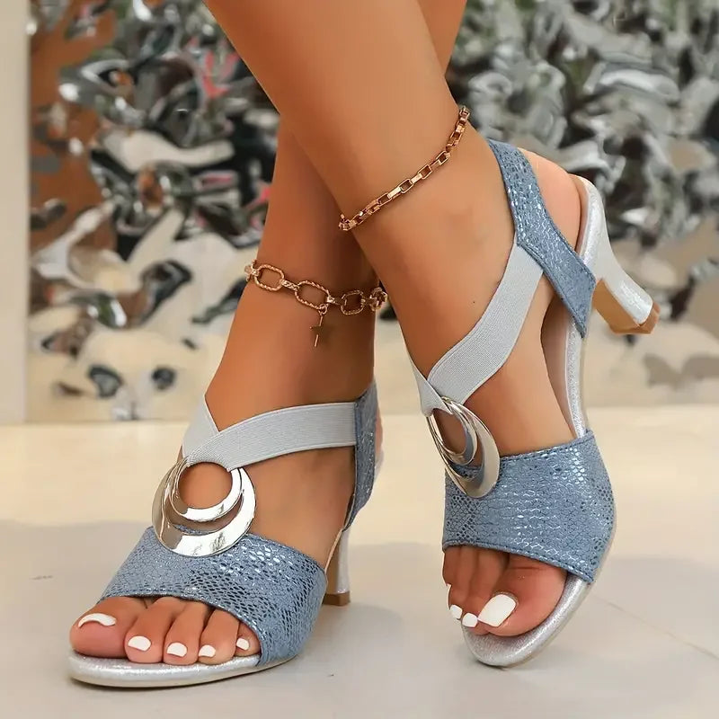 Sandalias ortopédicas Ayindra de tacón alto: elegancia y comodidad para el día a día