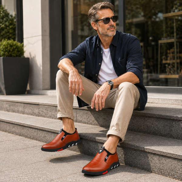 Zapato elegante para hombre con suela antideslizante