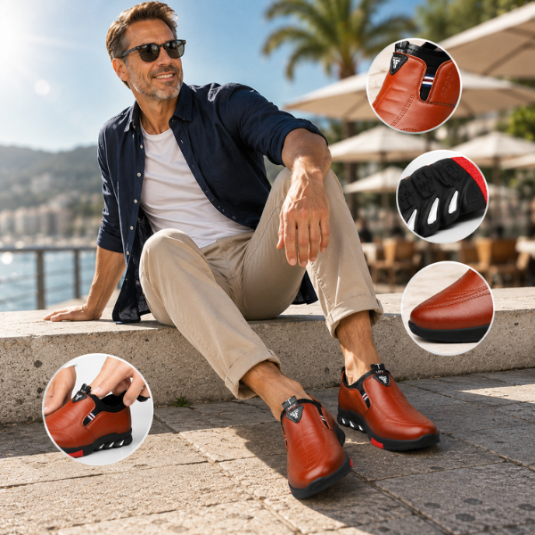 Zapato elegante para hombre con suela antideslizante