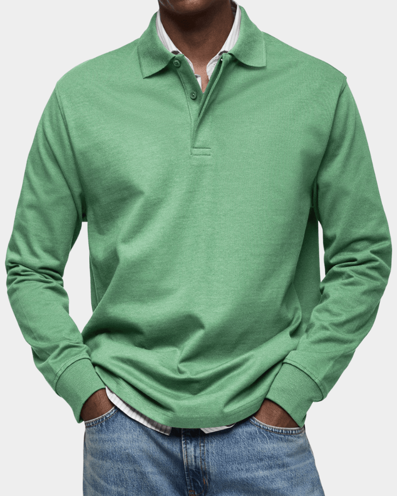Polo de otoño elegante y cómodo