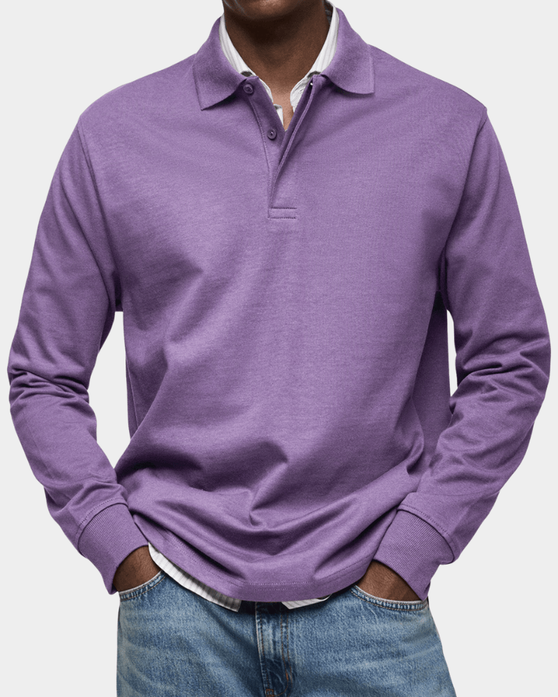 Polo de otoño elegante y cómodo