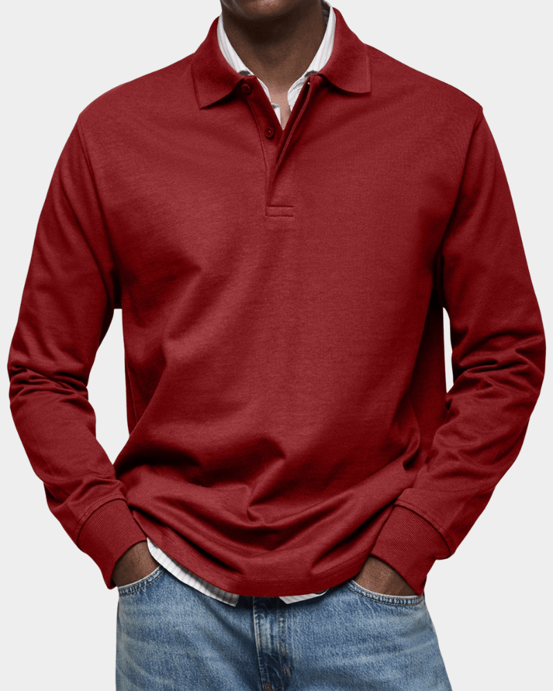 Polo de otoño elegante y cómodo