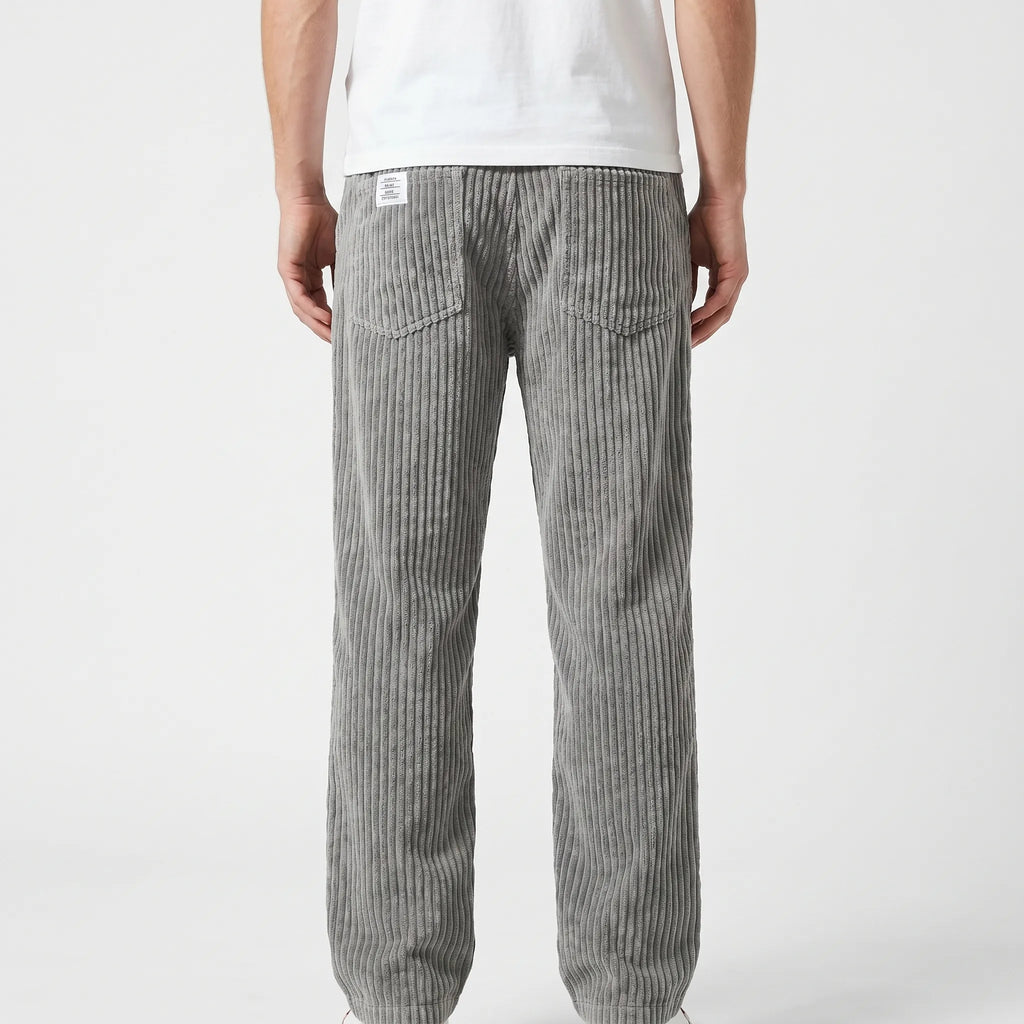 Pantalón de pana para hombre con cintura elástica – Cómodo y elegante
