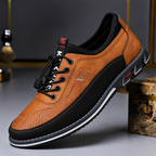 Zapatos de cuero cómodos sin cordones con un ajuste elegante