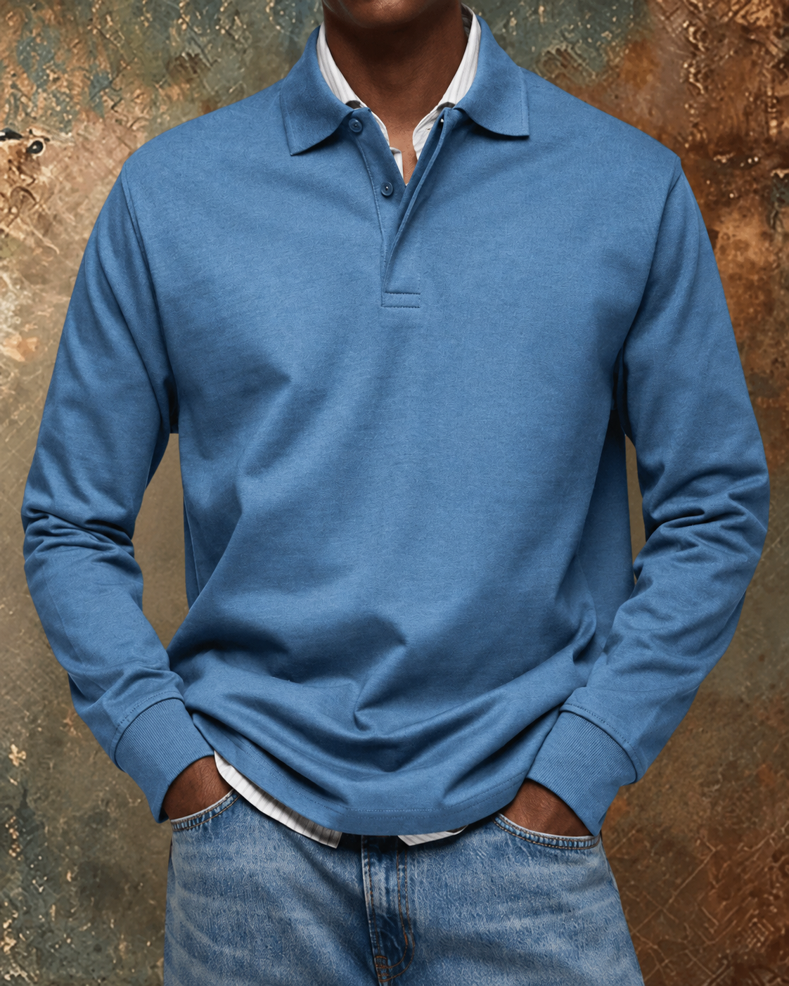 Polo de otoño elegante y cómodo
