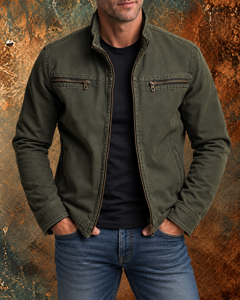 Renato | Chaqueta de otoño elegante