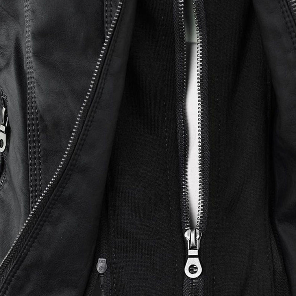 Flavia | Elegante chaqueta de cuero resistente y de alta calidad