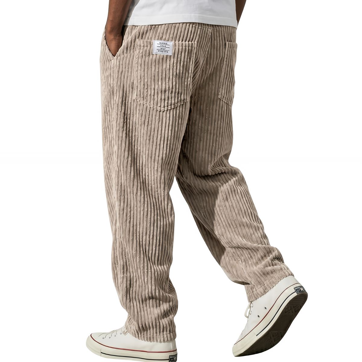 Adriano | Pantalones elegantes de pana seleccionada