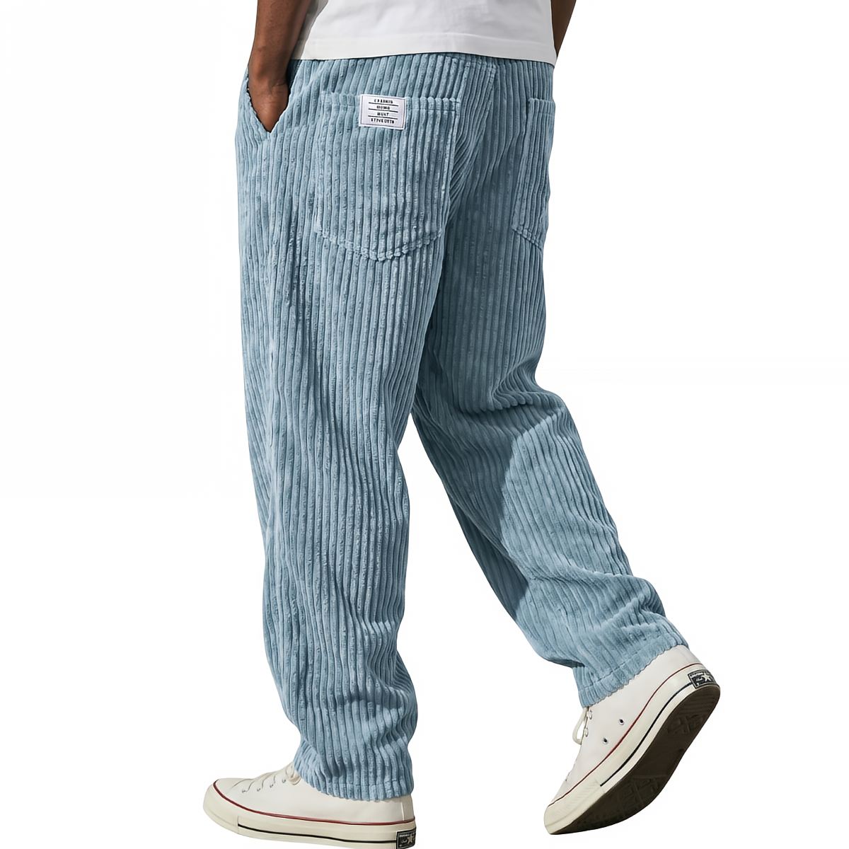Adriano | Pantalones elegantes de pana seleccionada