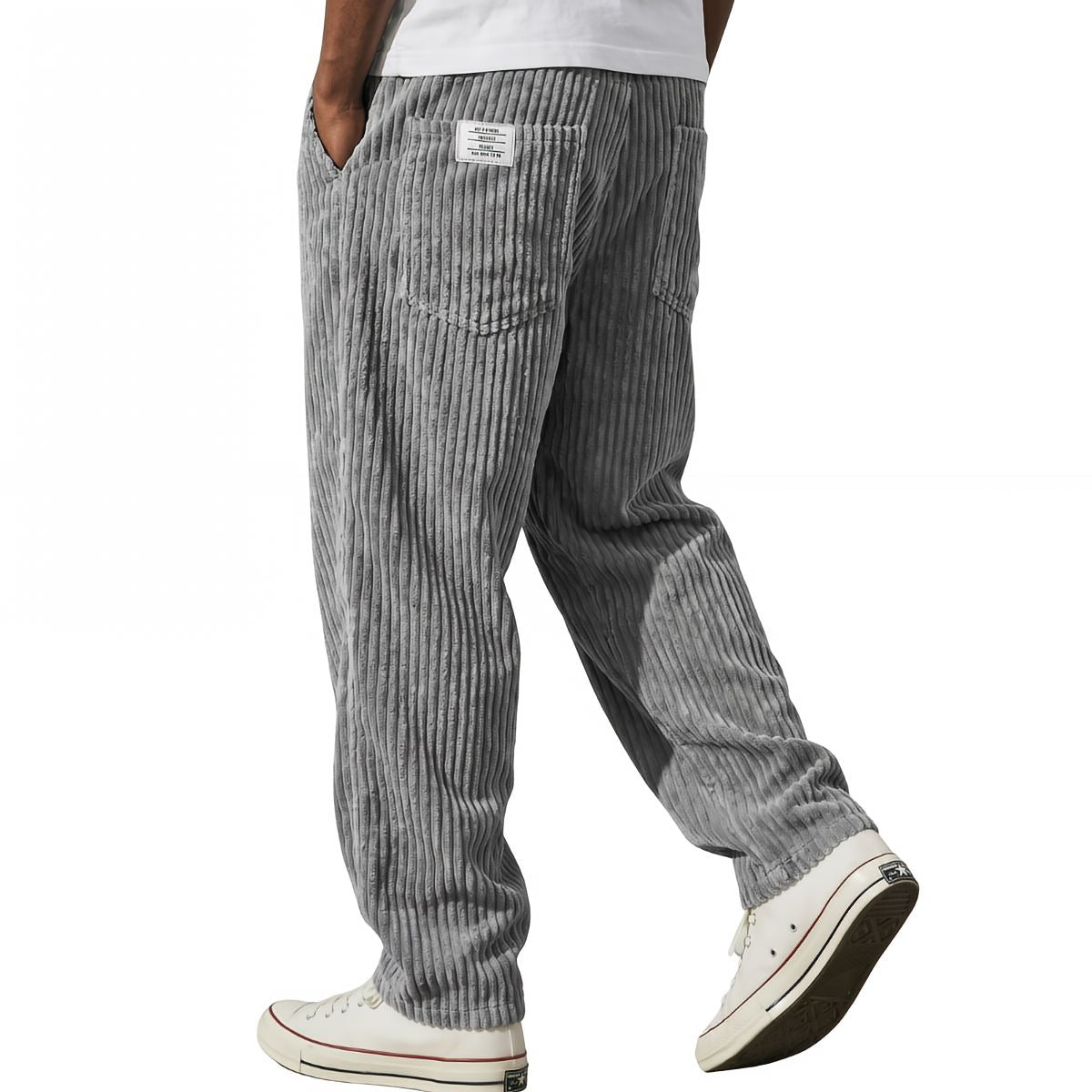 Adriano | Pantalones elegantes de pana seleccionada