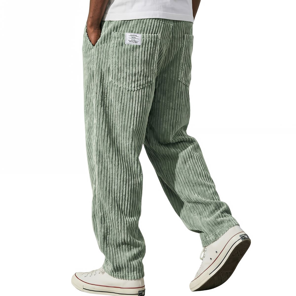 Adriano | Pantalones elegantes de pana seleccionada