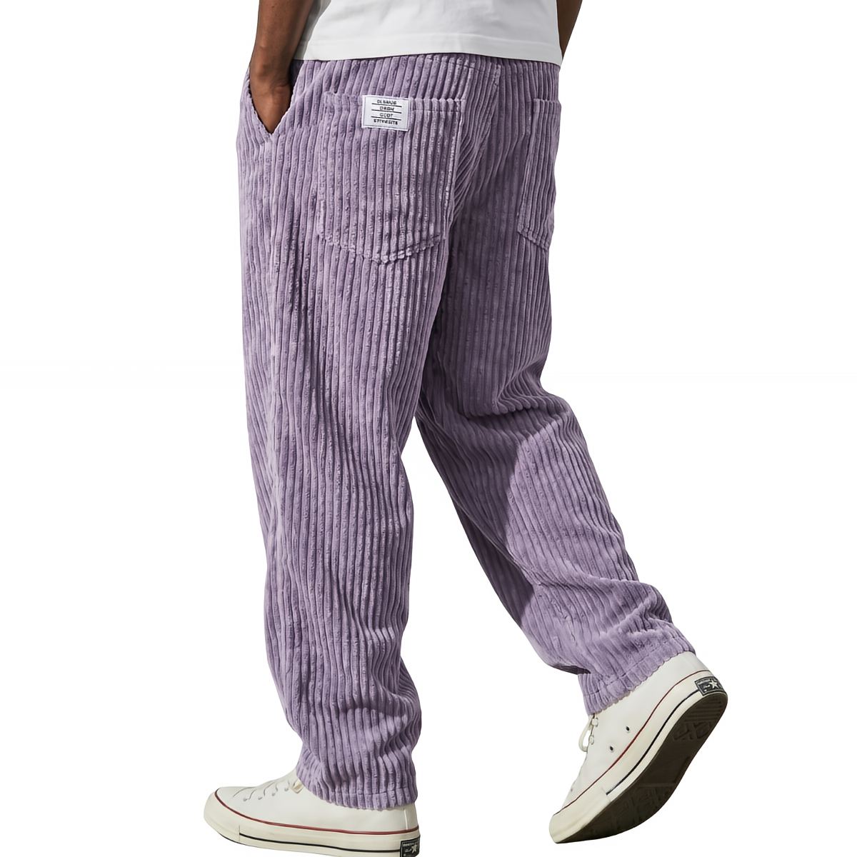 Adriano | Pantalones elegantes de pana seleccionada