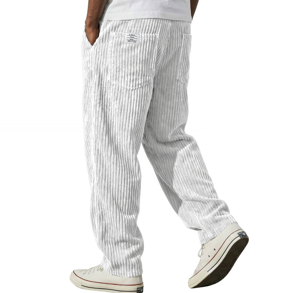 Adriano | Pantalones elegantes de pana seleccionada