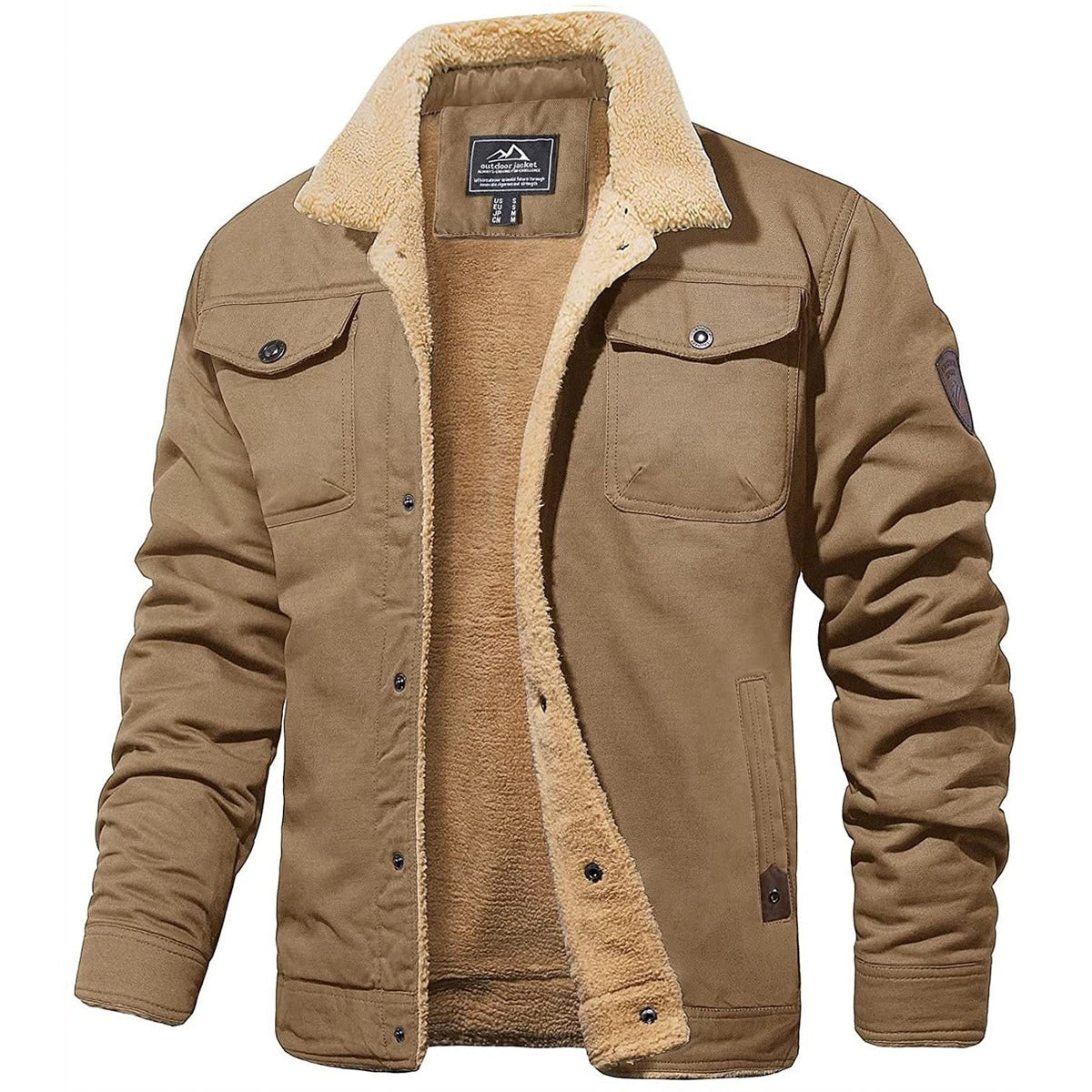 Chaqueta bomber masculina con carácter – Estilo atemporal y comodidad