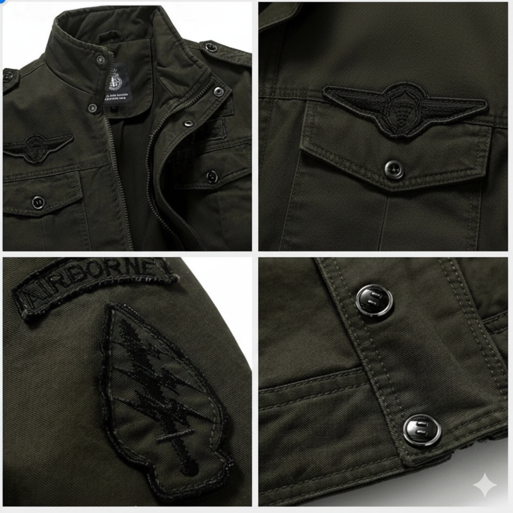 Noah | Chaqueta militar estructurada y resistente