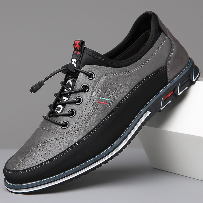 Zapatos de cuero cómodos sin cordones con un ajuste elegante