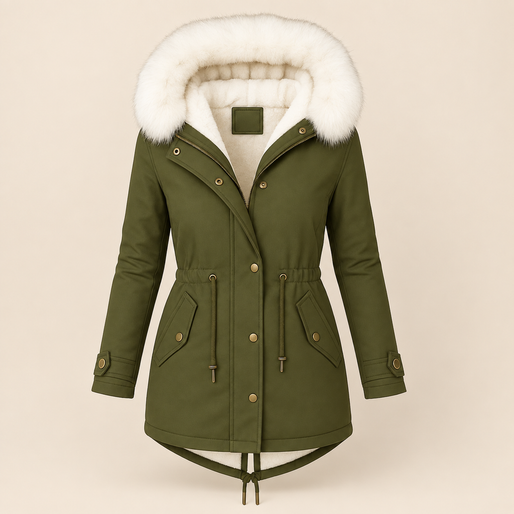 Rocío | Parka larga y elegante para el invierno
