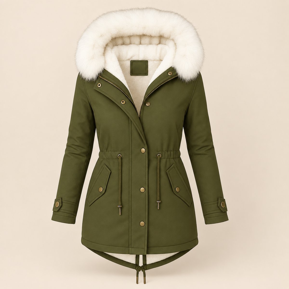 Rocío | Parka larga y elegante para el invierno