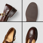 Margarita | Salomés perforadas con tacón bajo
