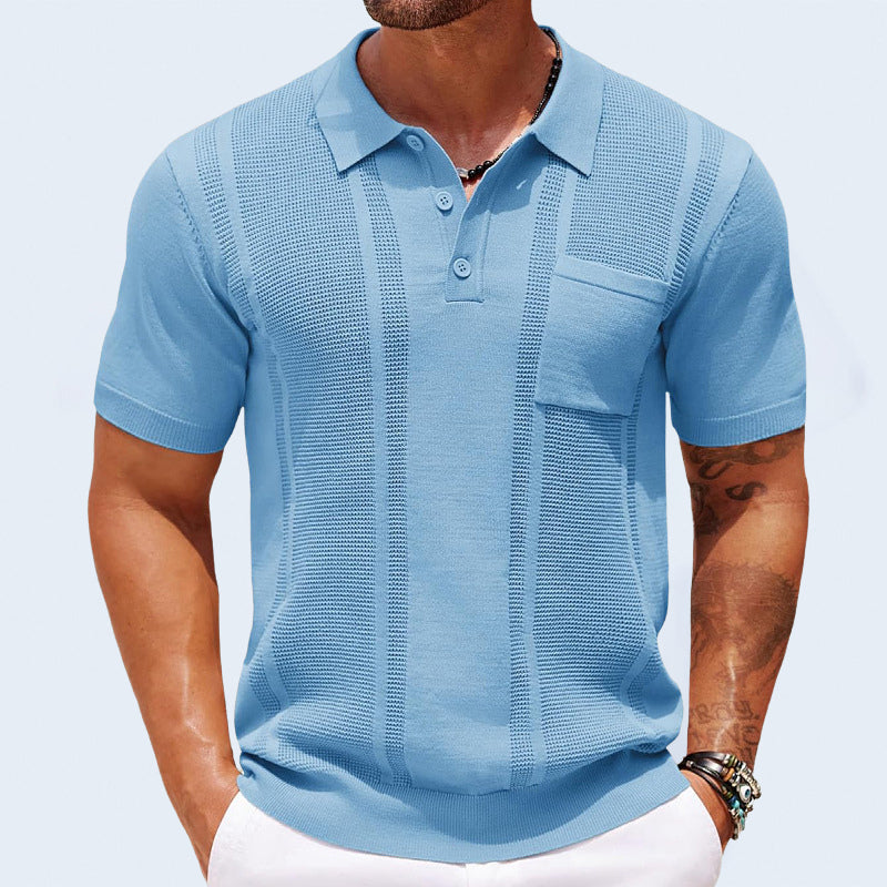 Anselmo | Polo para hombre de algodón puro – Estilo y comodidad para el día a día
