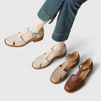 Manuela | Sandalias cerradas con correa en T