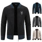 Pieter | Chaqueta de punto para hombre con elegante detalle otoñal