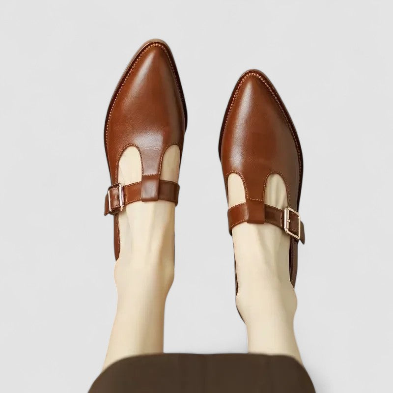 Paloma | Sandalias cerradas de tiras trenzadas