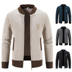 Pieter | Chaqueta de punto para hombre con elegante detalle otoñal