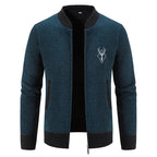 Pieter | Chaqueta de punto para hombre con elegante detalle otoñal