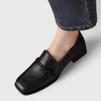 Micaela | Mocasines elegantes de punta cuadrada