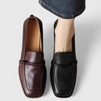 Micaela | Mocasines elegantes de punta cuadrada