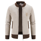 Pieter | Chaqueta de punto para hombre con elegante detalle otoñal