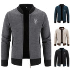 Pieter | Chaqueta de punto para hombre con elegante detalle otoñal