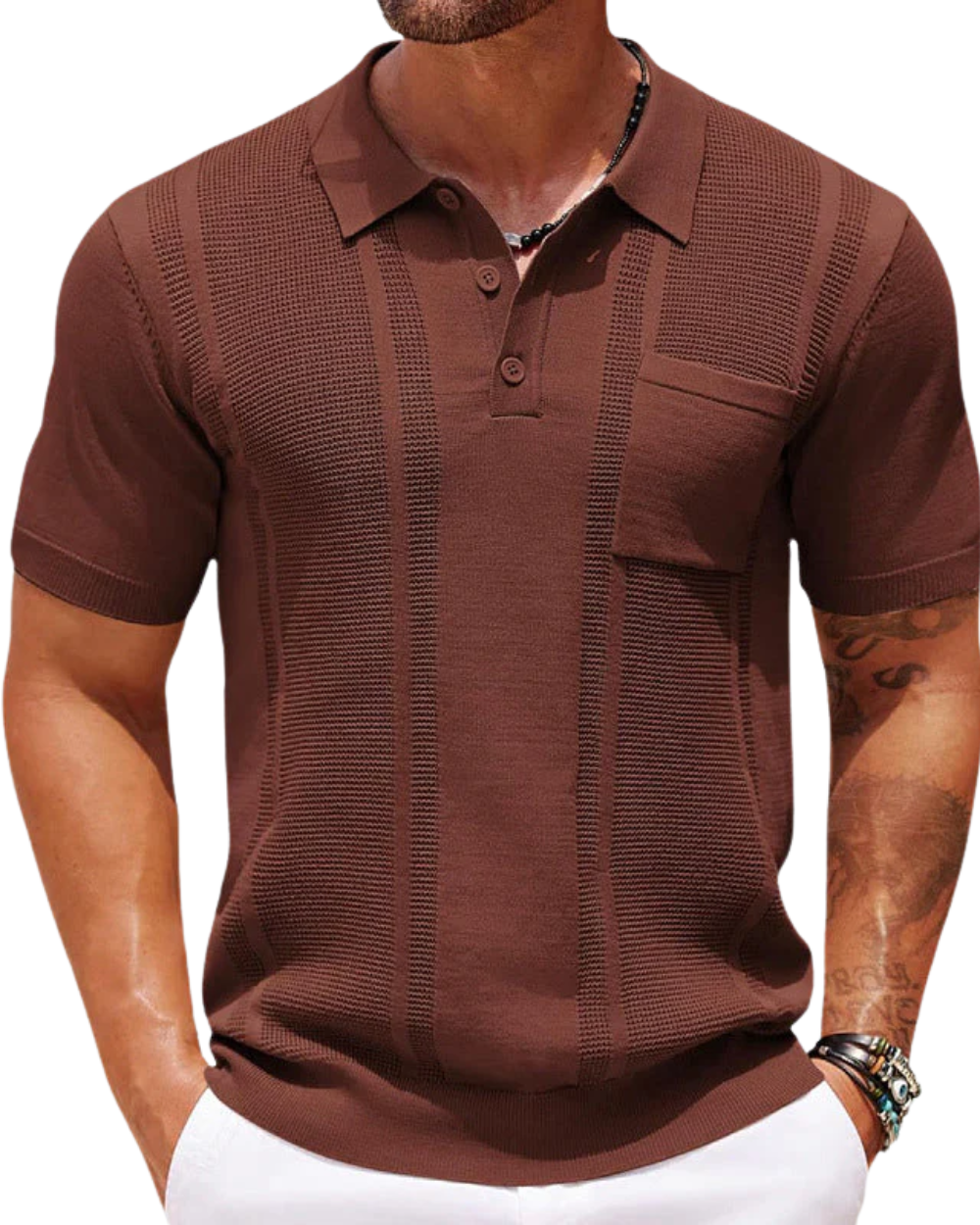 Anselmo | Polo para hombre de algodón puro – Estilo y comodidad para el día a día