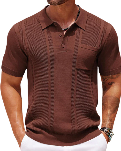 Anselmo | Polo para hombre de algodón puro – Estilo y comodidad para el día a día