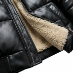 Chaqueta acolchada abrigada con elegante estilo vintage