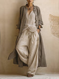 Alicia | Conjunto elegante y suave con abrigo