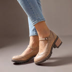 Sabina | Merceditas estilo Oxford con tacón ancho